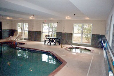 Indoor Pool And Hot Tub